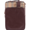 Brown/Beige Haymarket Carryon Luggage Bag