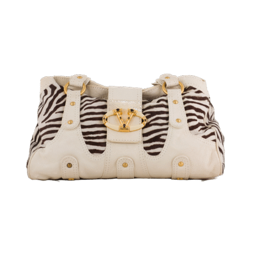 White X Zebra Logo Tote