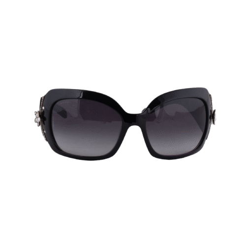 Black Embellished Sunglasses