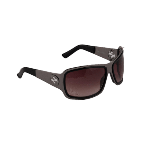 Black Large GG Logo Sunglasses��