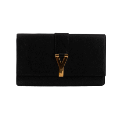 Black Y Clutch Bag��