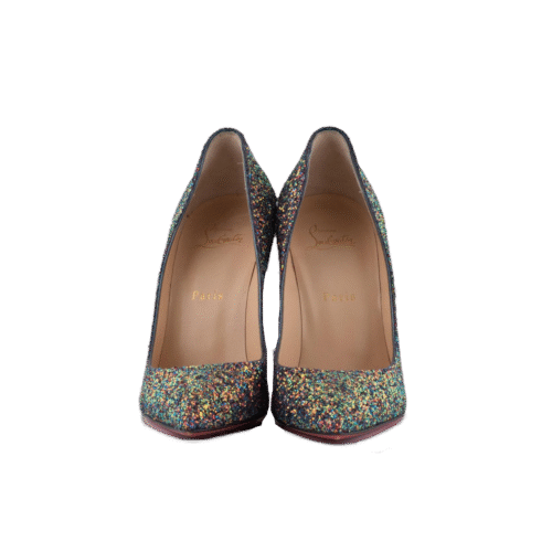Multicolor Glitters High Heels