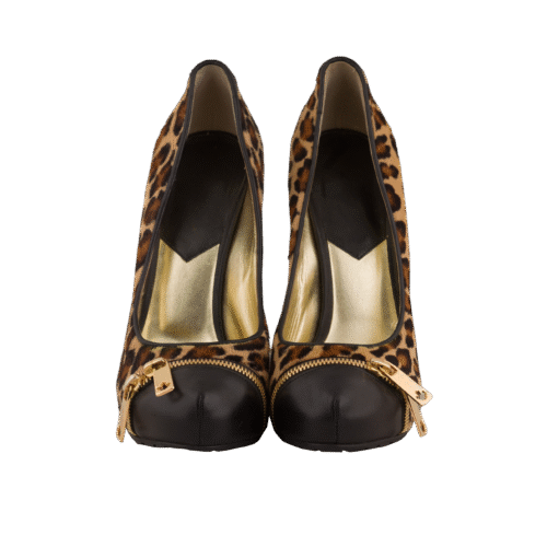 Leopard Pumps High Heels Shoes