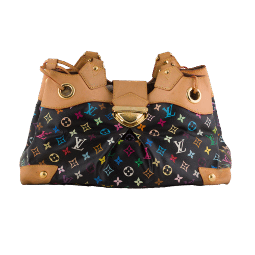 Black Multi-Color Black Ursula Bag