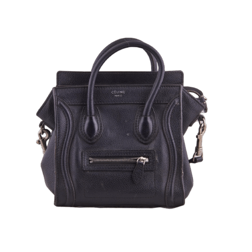 Black Nano Luggage Shoulder Crosssbody Bag