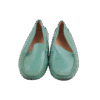 Green Leather Loafers