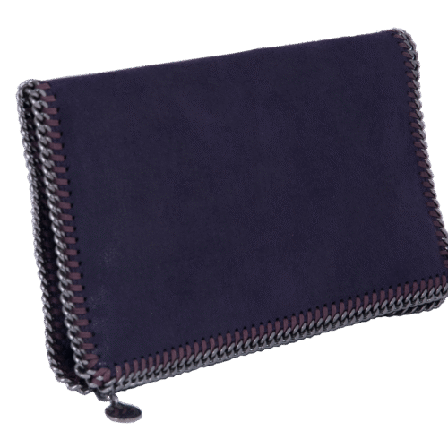 Purple Falabella Fold Over Clutch