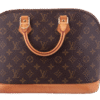 Brown Alma Gm Monogram Shoulder Bag
