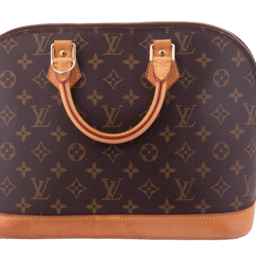 Brown Alma Gm Monogram Shoulder Bag