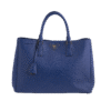 Blue Saffiano Galleria Tote Bag��