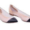 Black Plexi Ballet Flats Brand New (Size 37)
