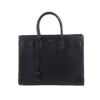 Black Large Sac De Jour Smooth Calf Tote Top Handle Bag