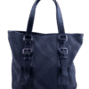 Black Checkhouse Shopping Tote