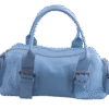 Light Blue Buffle Bag Batted Strap