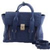 Navy Pashli Satchel Shoulder Crossbody