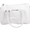 White Vernis Hobo Shoulder Bag