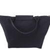 Black Le Pilage Tote Top Handle Bag