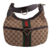 Beige Britt Web Supreme Hobo Shoulder Bag