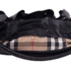 Beige & Black House Check Braided Bag