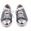 Miu Miu Silver Glitter Sneakers