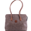 Beige Matras Shoulder Tote