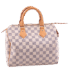 Beige Speedy 25 Damier Azure