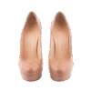 Nude So Kate Patent Leather Pumps