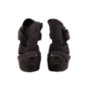 Black Seude Sandals