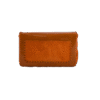 Orange Leather Shoulder Bag