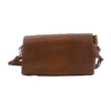 Brown Leather Mini Shoulder Bag